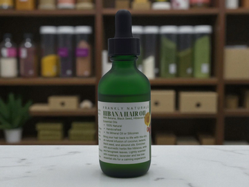 Hibana Hair Oil – Batana, Hibiscus, Rosemary & Black Seed