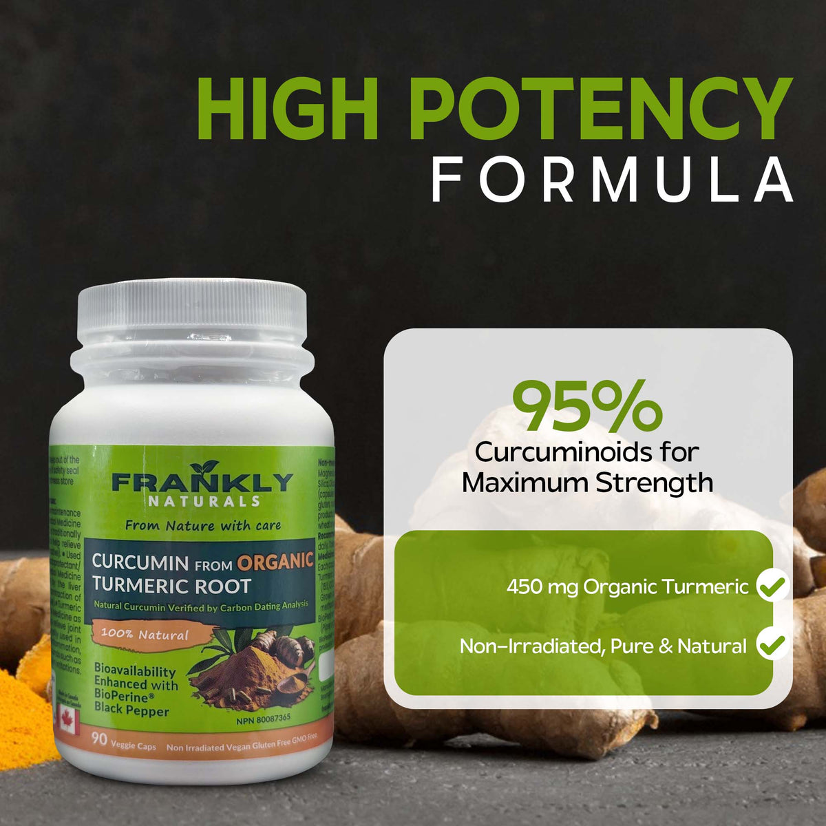 Curcumin from Organic Turmeric Root – image 2 of 7