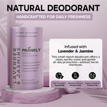 Natural Deodorant – Lavender & Jasmine