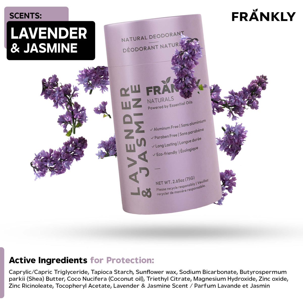 Natural Deodorant – Lavender & Jasmine – image 4 of 4