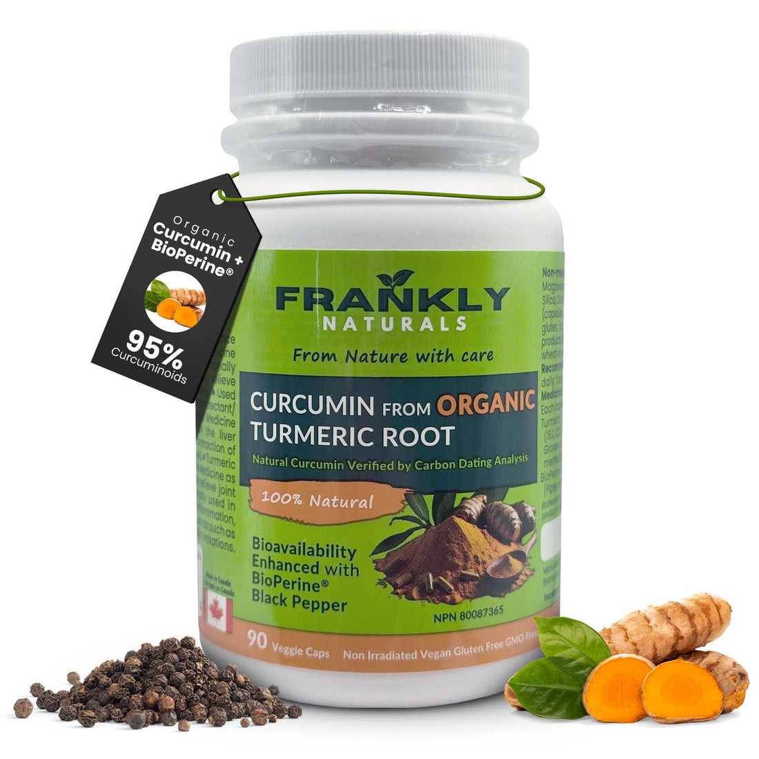 Curcumin from Organic Turmeric Root