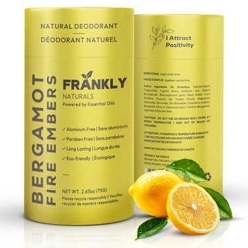Natural Deodorant – Bergamot & Fire Embers